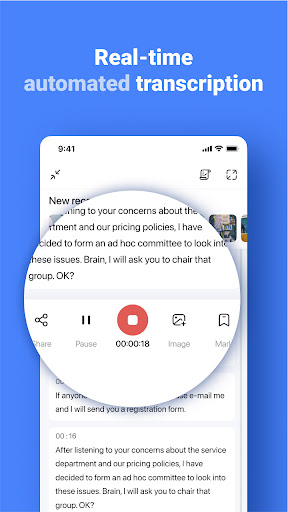 Notta-Transcribe Audio to Text ekran görüntüsü