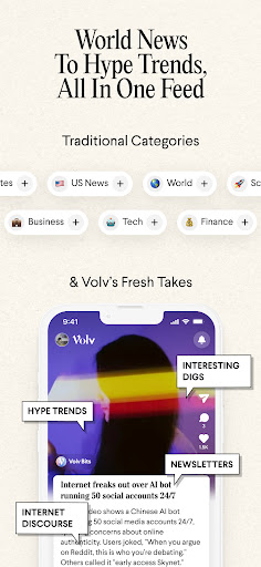 Volv - Curated 9-Second News ekran görüntüsü