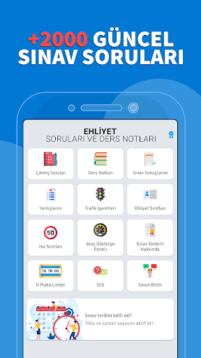 Ehliyet Sınavı Çıkmış Soruları ekran görüntüsü