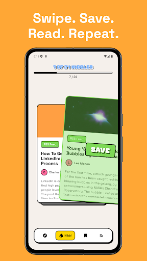 Nibbl: Newsletter & RSS Reader ekran görüntüsü