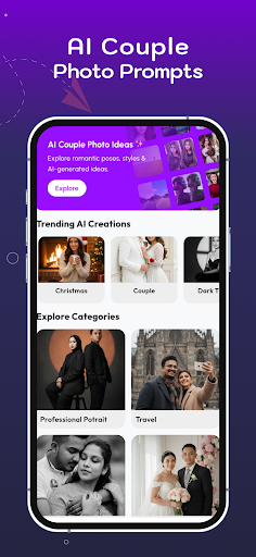 Couple AI Photo Prompts 2026 ekran görüntüsü