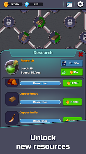 Idle Crafting Clicker Tycoon ekran görüntüsü