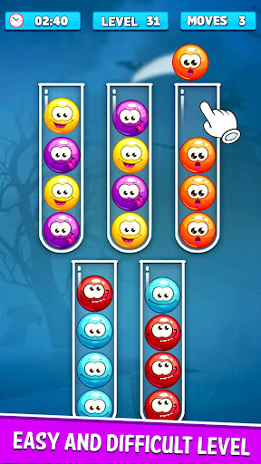 Color Ball Sort - Wifi Yok ekran görüntüsü