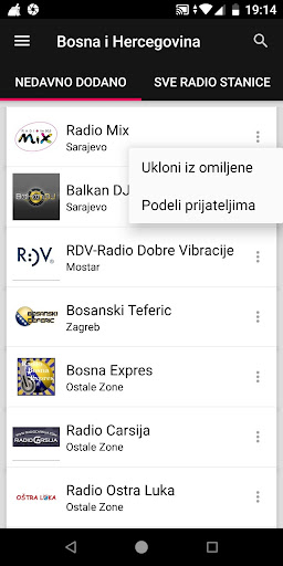 Bosnian Radio Stations ekran görüntüsü