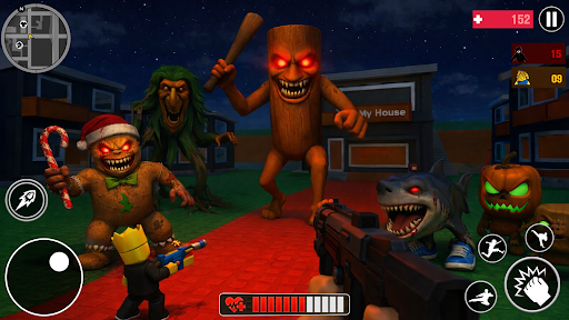 Monster Survival:Night Shooter ekran görüntüsü