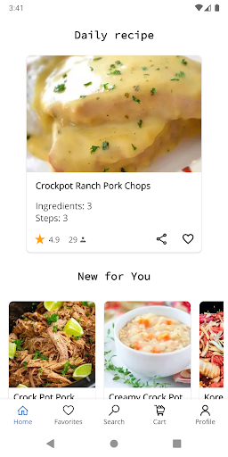 CrockPot and Oven Recipes ekran görüntüsü