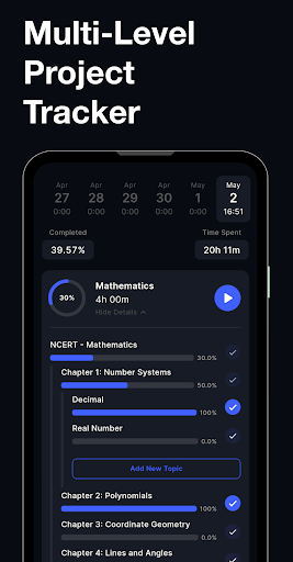 TrackIt: Study Tracker & Timer ekran görüntüsü