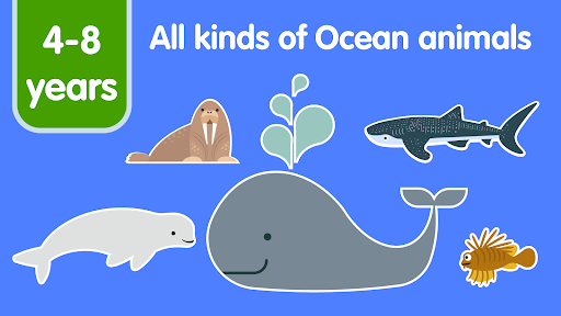 Learn Ocean Animals for kids ekran görüntüsü