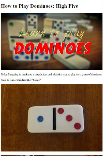 How to Play Dominoes ekran görüntüsü