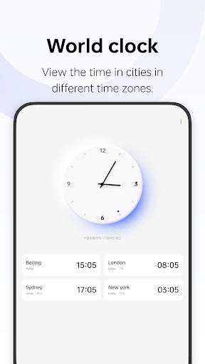 Clock ekran görüntüsü