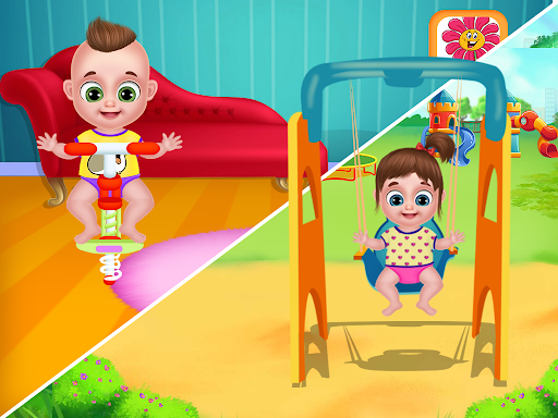 Twins babysitter daycare games ekran görüntüsü