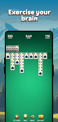 Spider Solitaire - Card Puzzle ekran görüntüsü