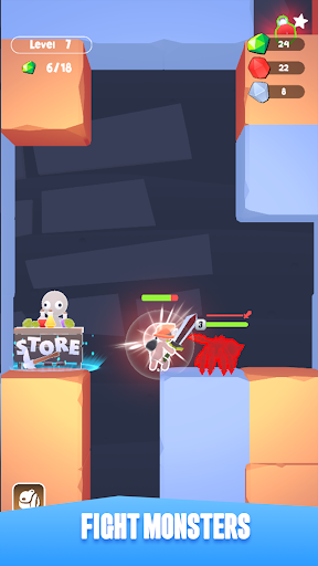 Dig & Fight 3D ekran görüntüsü