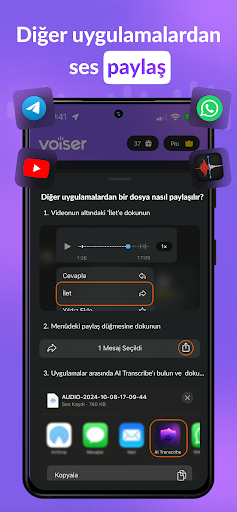 Speech to Text Transcriber STT ekran görüntüsü