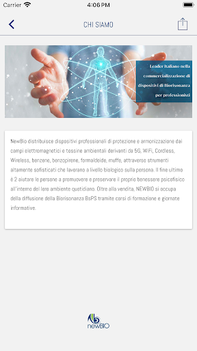 NEWBIO ITALIA ekran görüntüsü