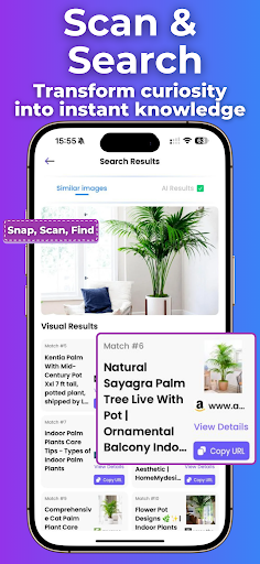 AI Lens: Reverse Image Search ekran görüntüsü