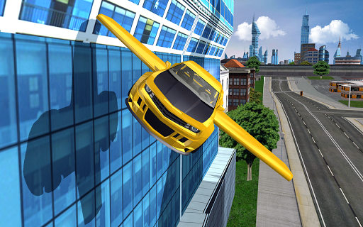 Flying Car Games Car Simulator ekran görüntüsü