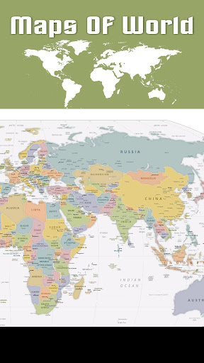 World Maps ekran görüntüsü