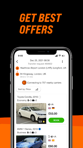GetTransfer: Transfers & Rides ekran görüntüsü