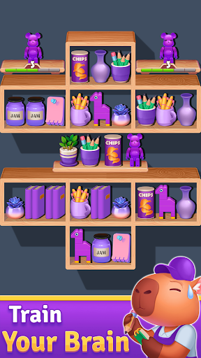 Capybara Sort Master ekran görüntüsü