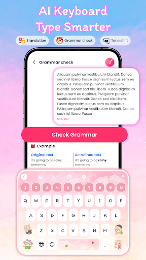 Font Keyboard Themes, Emoji ekran görüntüsü