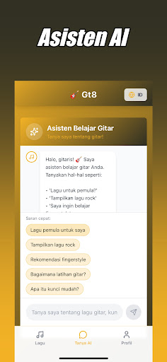 Gt8 Guitar Chords & Tutorial ekran görüntüsü