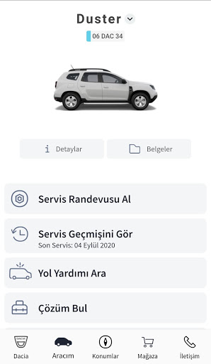 Dacia PORT ekran görüntüsü
