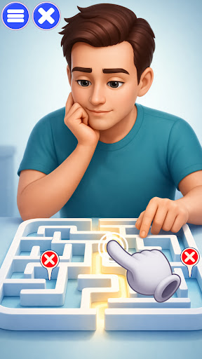 Virtual Maze Puzzle Games ekran görüntüsü