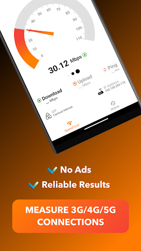 Fast Internet Speed Test Now ekran görüntüsü