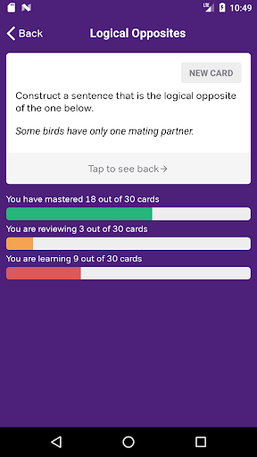 LSAT Prep, LSAT Flashcards ekran görüntüsü