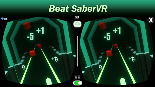 Beat Slicer VR - (cardboard) ekran görüntüsü