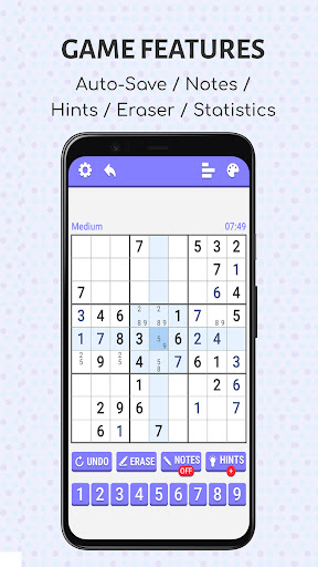 Klasik Sudoku Oyunu ekran görüntüsü