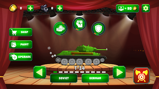 Tank Saldırısı 5 | Tanklar 2D ekran görüntüsü
