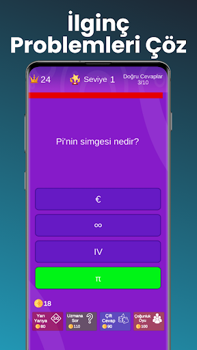Matematik Quiz: Zeka Oyunu ekran görüntüsü