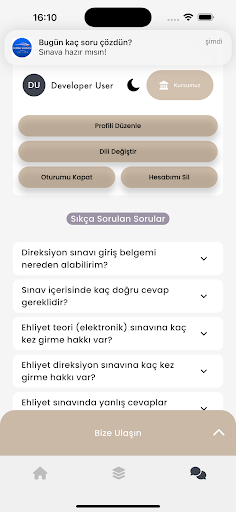 Cadde Sürücü Kursu İzmir ekran görüntüsü