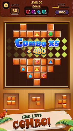 Block Woody Puzzle Games ekran görüntüsü