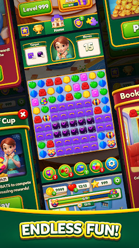 Seaside Resort: Match 3 ekran görüntüsü
