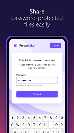 Proton Drive: Cloud Storage ekran görüntüsü