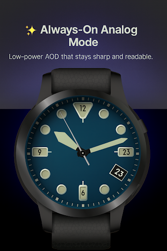 Classic Analog WatchFace-JC1 ekran görüntüsü