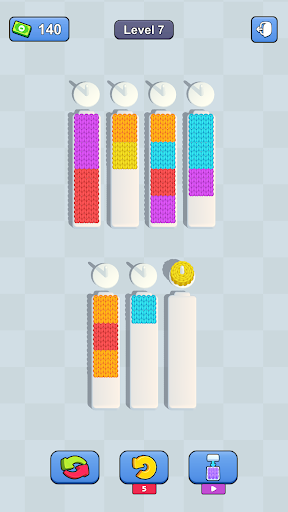 Yarn Sort Puzzle ekran görüntüsü