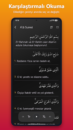 Kur'an Sözlüğü ekran görüntüsü