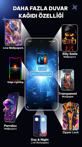 Live Wallpaper - Fun Art Magic ekran görüntüsü