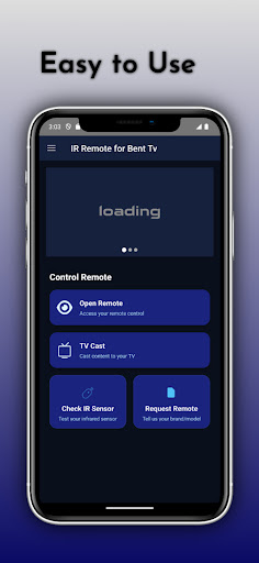 Remote for Bent Tv ekran görüntüsü