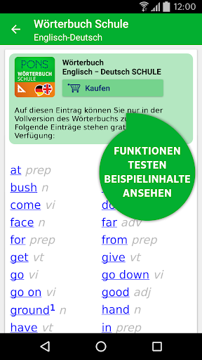 PONS Schule Bibliothek - alles ekran görüntüsü