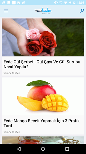 MaviKadın ekran görüntüsü