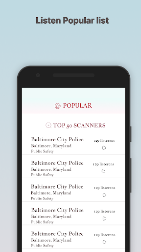 Police Scanner Radio 2023 ekran görüntüsü