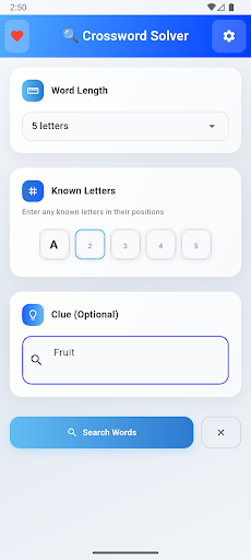 Crossword Solver & Word Finder ekran görüntüsü