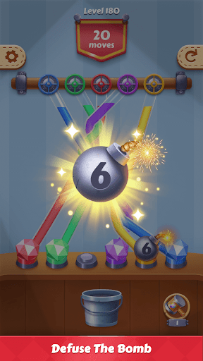 Tangle Fun 3D- Untie all knots ekran görüntüsü