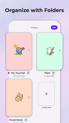 Miuu Note: Cute Diary Journal ekran görüntüsü