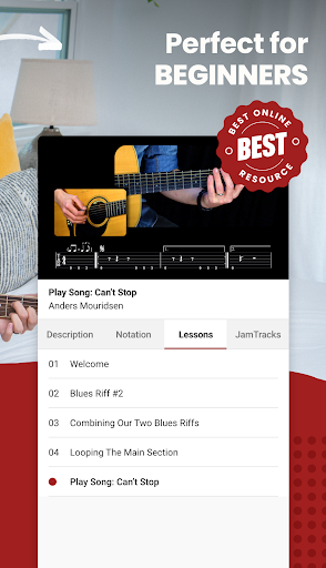 Guitar Lessons by GuitarTricks ekran görüntüsü
